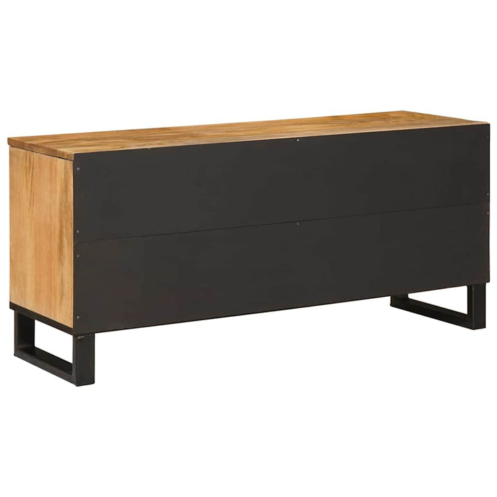 TV-skab med skuffe Brun 100 x 33 x 46 cm Massivt mangotræ
