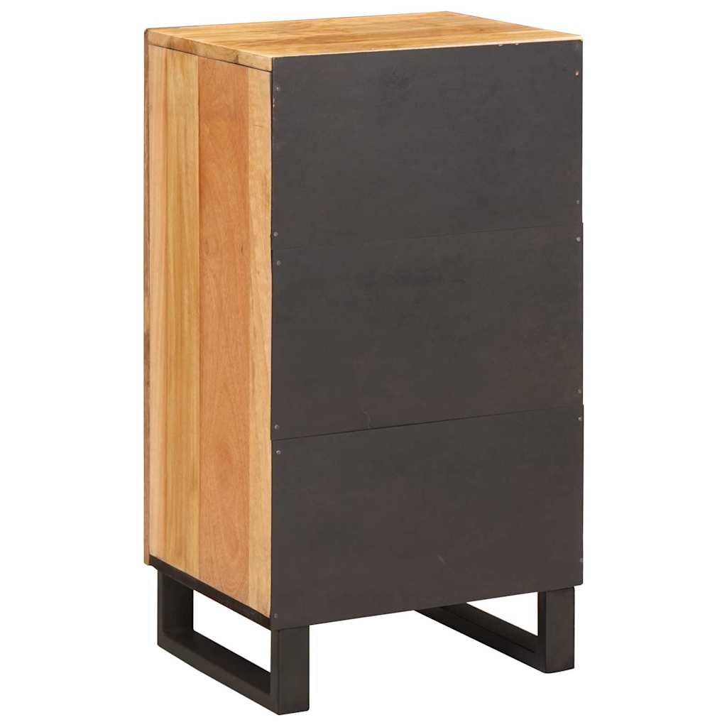 Sideboard med opbevaring Brun 40 x 33 x 75 cm Massivt mangotræ
