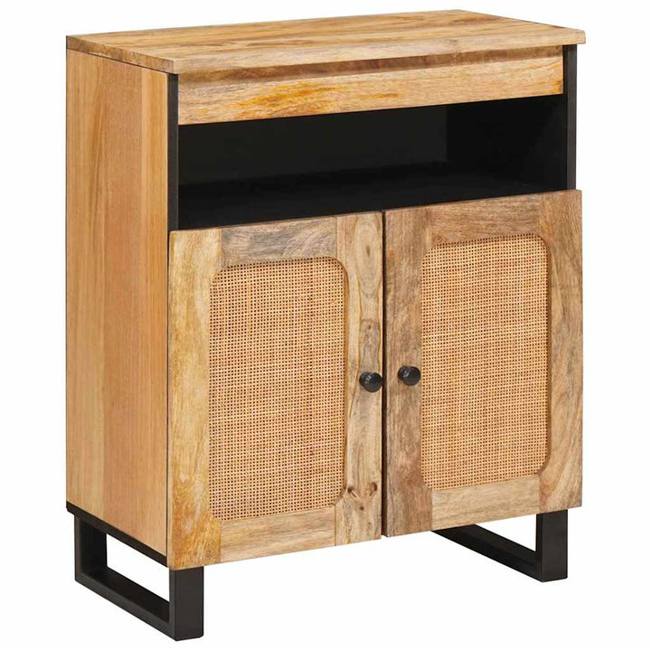 Sideboard med opbevaring Brun 60 x 33 x 75 cm Massivt mangotræ