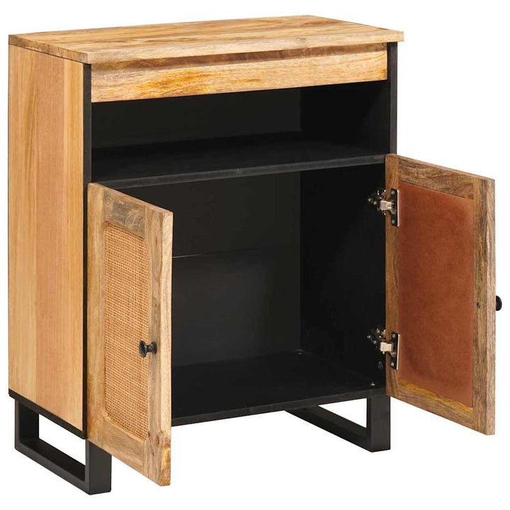 Sideboard med opbevaring Brun 60 x 33 x 75 cm Massivt mangotræ