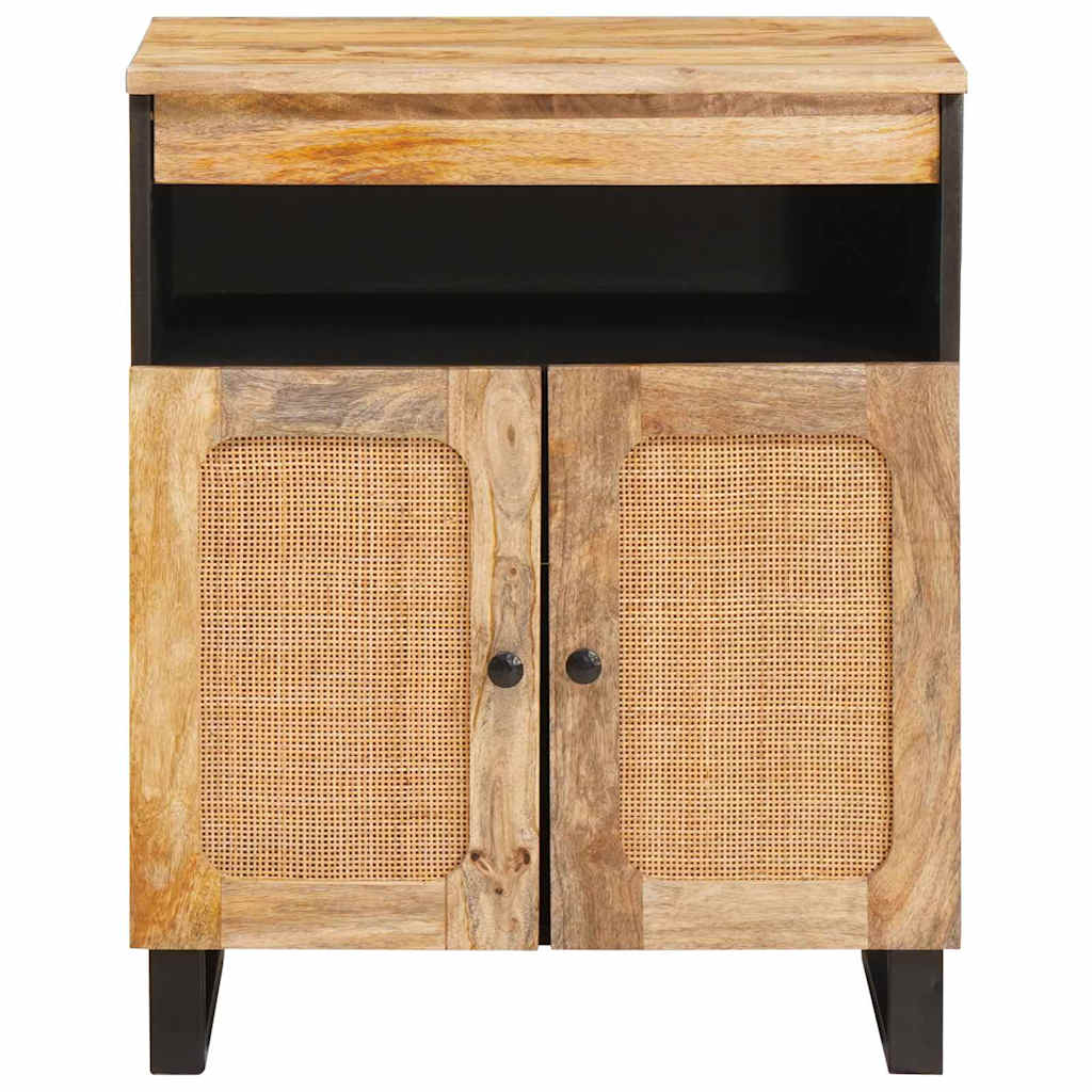 Sideboard med opbevaring Brun 60 x 33 x 75 cm Massivt mangotræ
