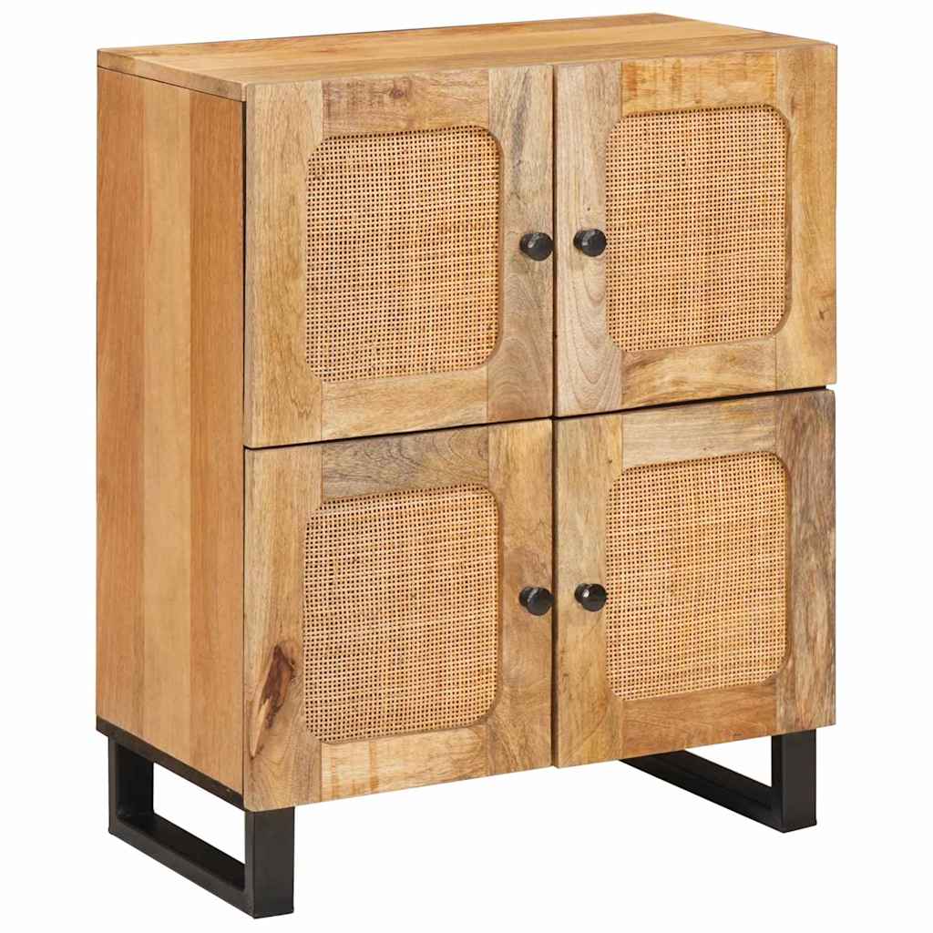 Sideboard med opbevaring Brun 60 x 33 x 75 cm Massivt mangotræ