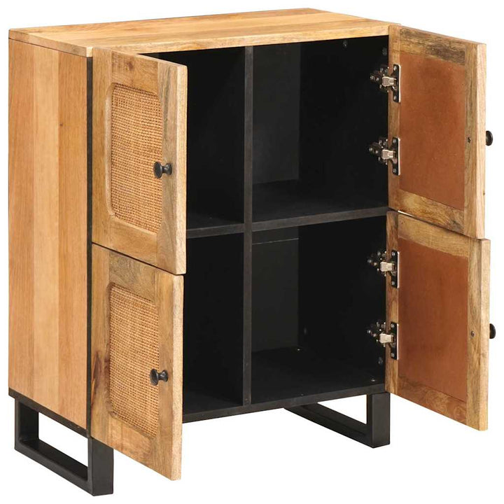 Sideboard med opbevaring Brun 60 x 33 x 75 cm Massivt mangotræ