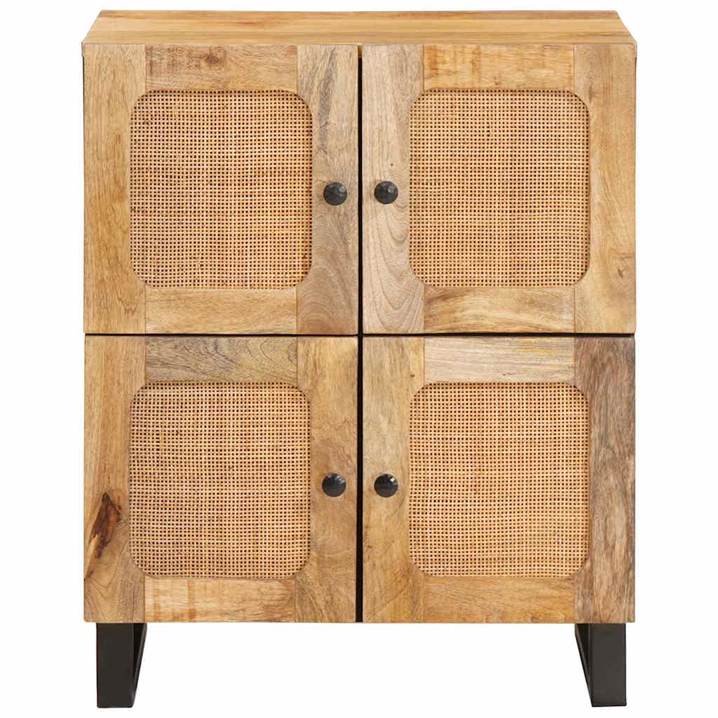 Sideboard med opbevaring Brun 60 x 33 x 75 cm Massivt mangotræ
