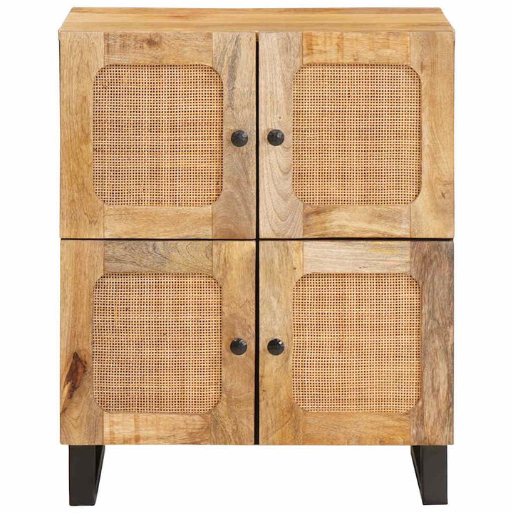 Sideboard med opbevaring Brun 60 x 33 x 75 cm Massivt mangotræ