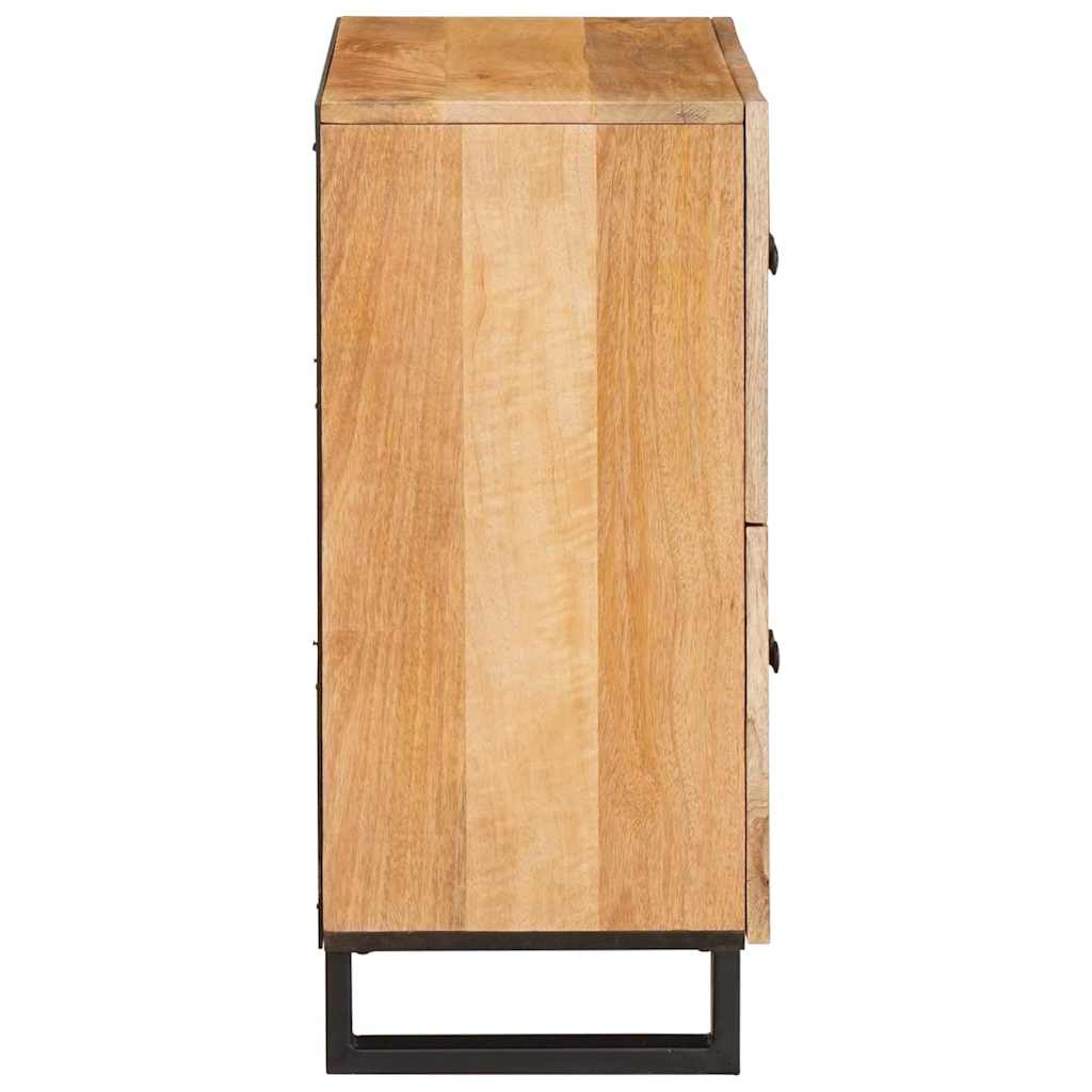 Sideboard med opbevaring Brun 60 x 33 x 75 cm Massivt mangotræ