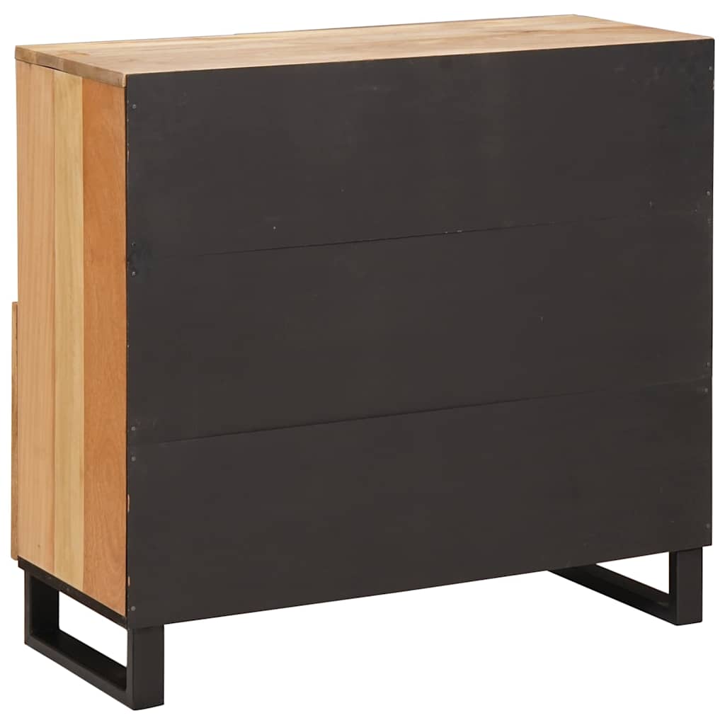 Sideboard med opbevaring Brun 80 x 33 x 75 cm Massivt mangotræ
