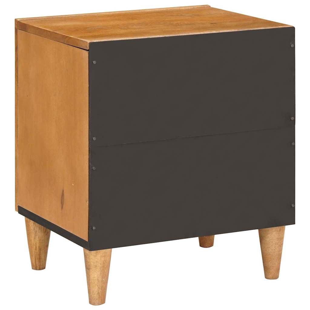 Natskab 2 pcs Lys Brun 80 x 50 x 40 cm Konstrueret træ