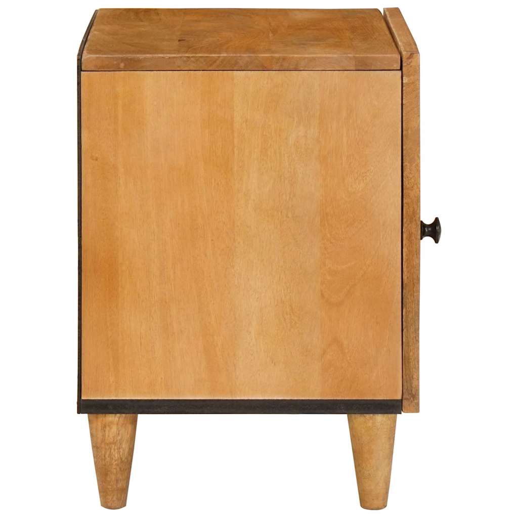Natskab 2 pcs Lys Brun 80 x 50 x 40 cm Konstrueret træ