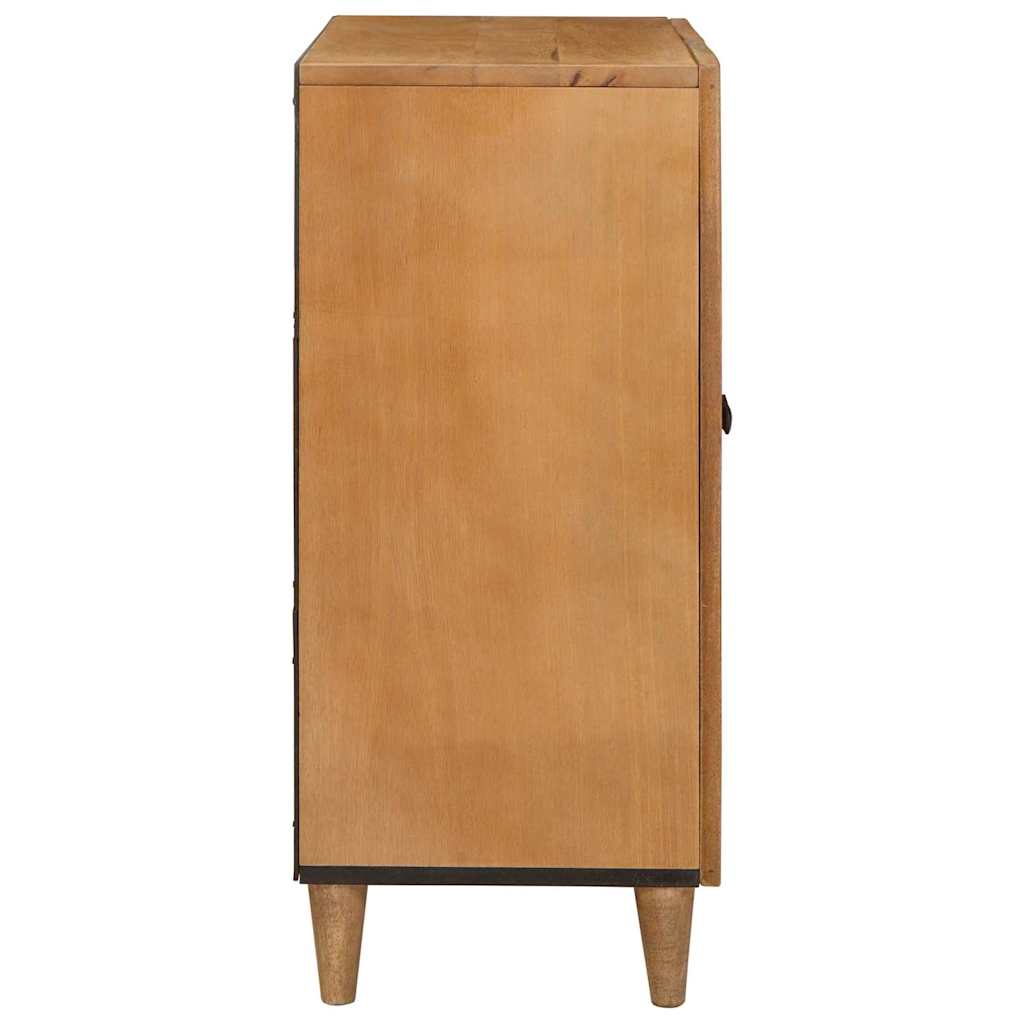 Sideboard Lysebrun 60 x 33 x 75 cm Massivt mangotræ