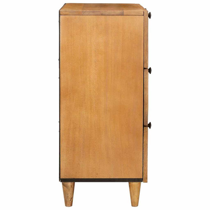 Sideboard Lysebrun 60 x 33 x 75 cm Massivt mangotræ