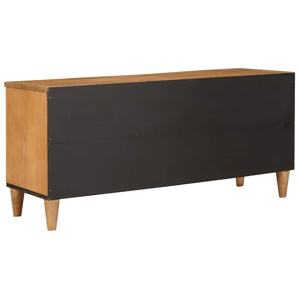 TV-skab med skuffe med hylde 100 x 33 x 46 cm Massivt mangotræ
