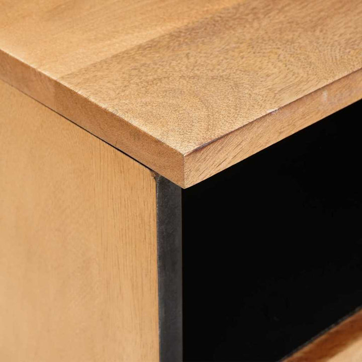 TV-skab med skuffe med hylde 100 x 33 x 46 cm Massivt mangotræ