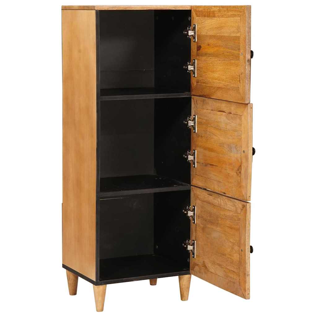 Highboard Lysebrun 40 x 33 x 110 cm Massivt mangotræ