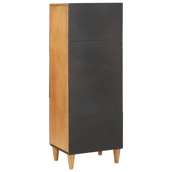 Highboard Lysebrun 40 x 33 x 110 cm Massivt mangotræ