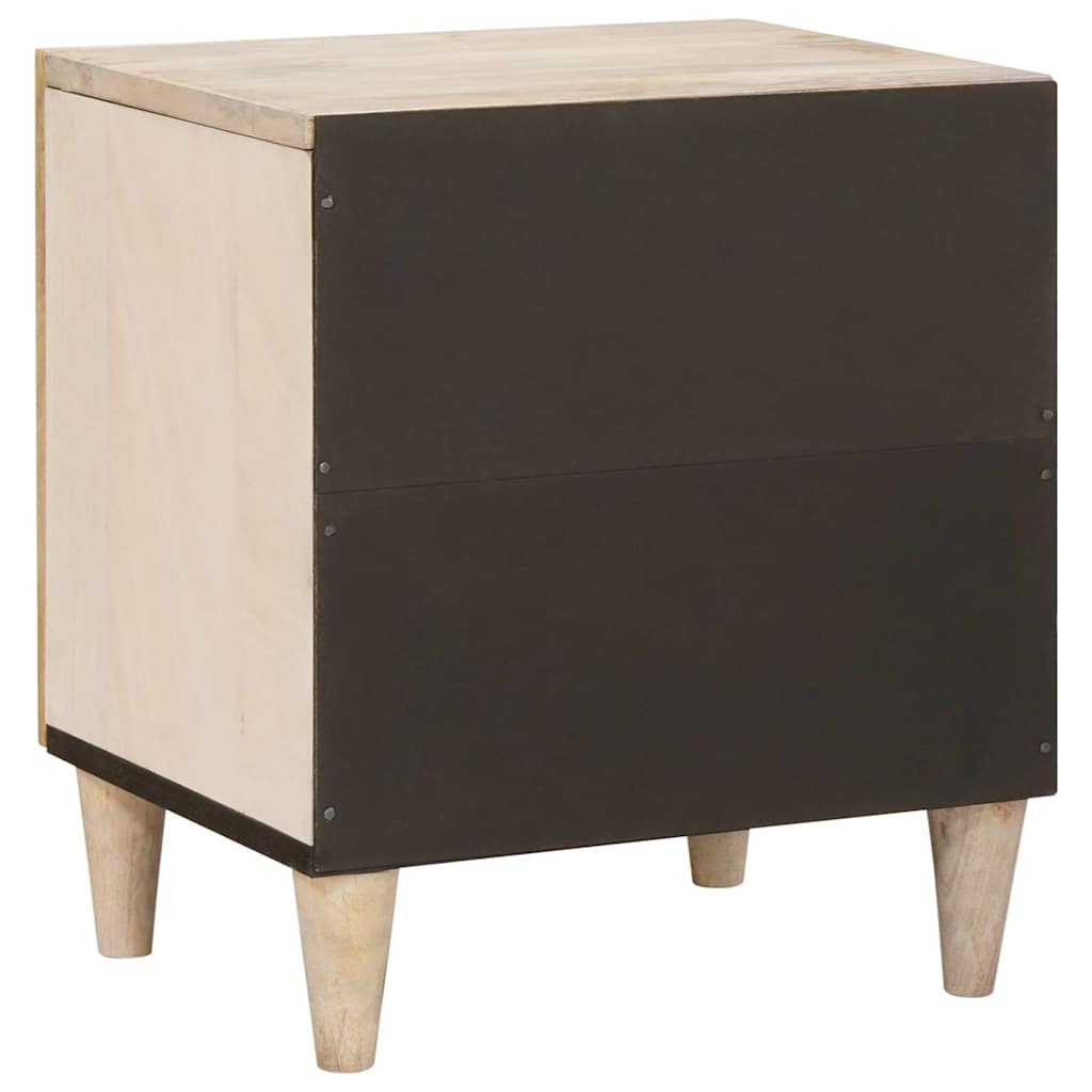 Natskab 2 pcs Hvid 80 x 50 x 40 cm Konstrueret træ