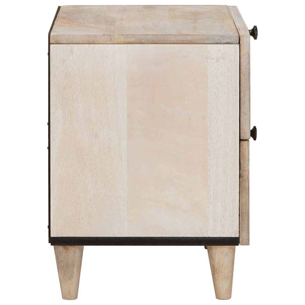 Natskab Hvid 40 x 33 x 46 cm Konstrueret træ