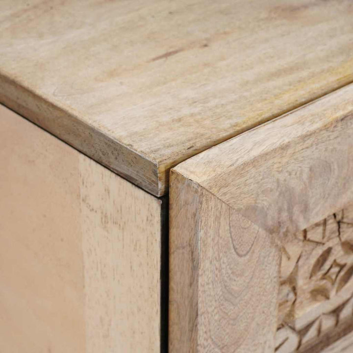 Natskab 2 pcs Hvid 40 x 33 x 46 cm Konstrueret træ