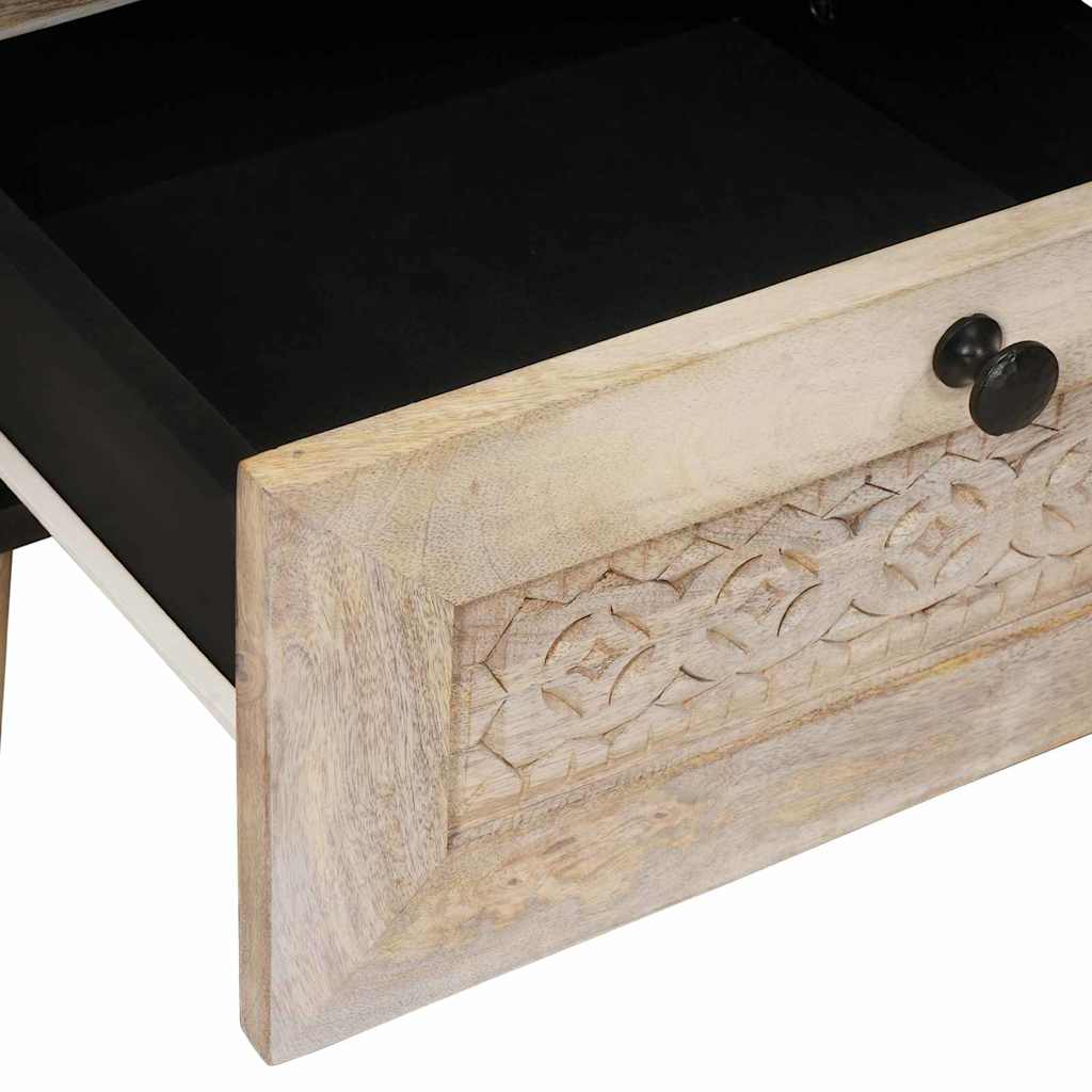 Natskab 2 pcs Hvid 40 x 33 x 46 cm Konstrueret træ