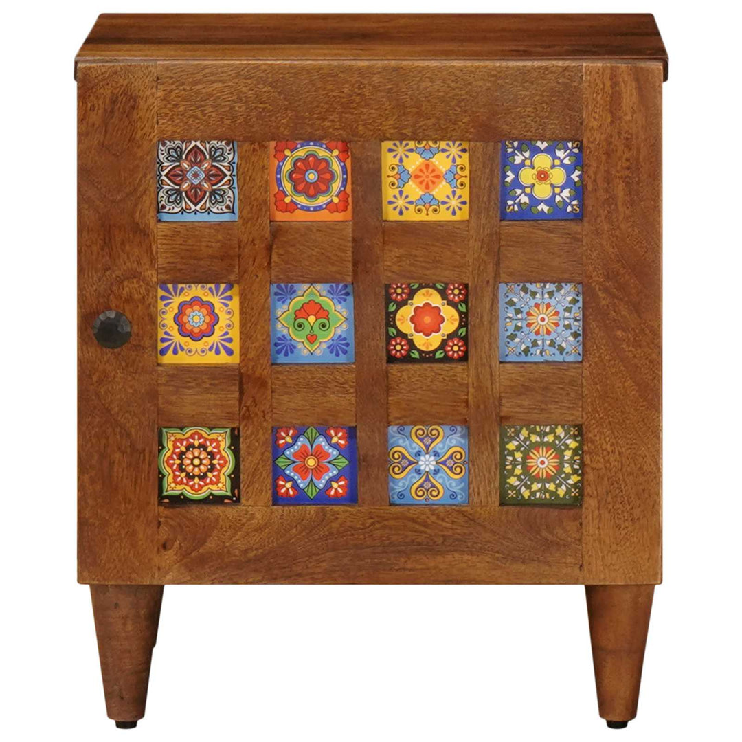 Natskab Brun 40 x 33 x 46 cm Massivt mangotræ