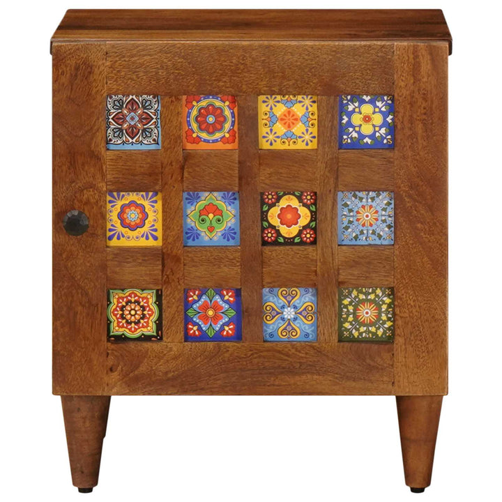 Natskab Brun 40 x 33 x 46 cm Massivt mangotræ