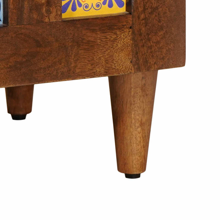 Sideboard Valnød 60 x 33 x 75 cm Massivt mangotræ