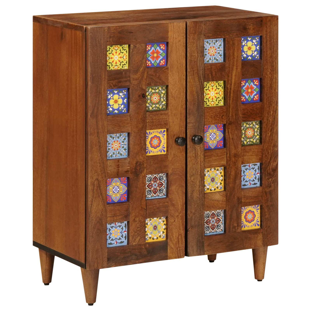 Sideboard Valnød 60 x 33 x 75 cm Massivt mangotræ