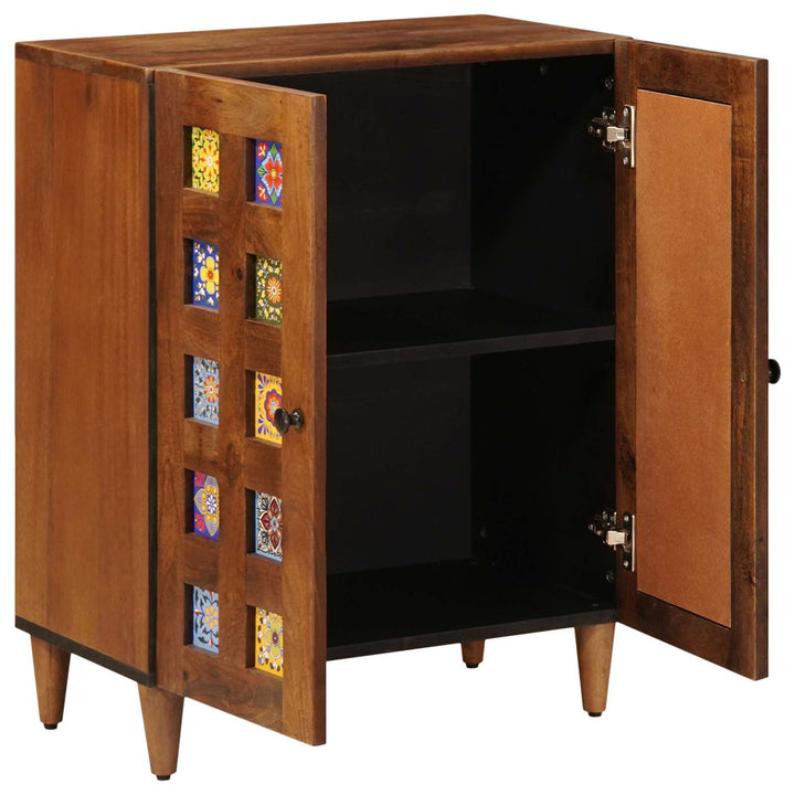 Sideboard Valnød 60 x 33 x 75 cm Massivt mangotræ