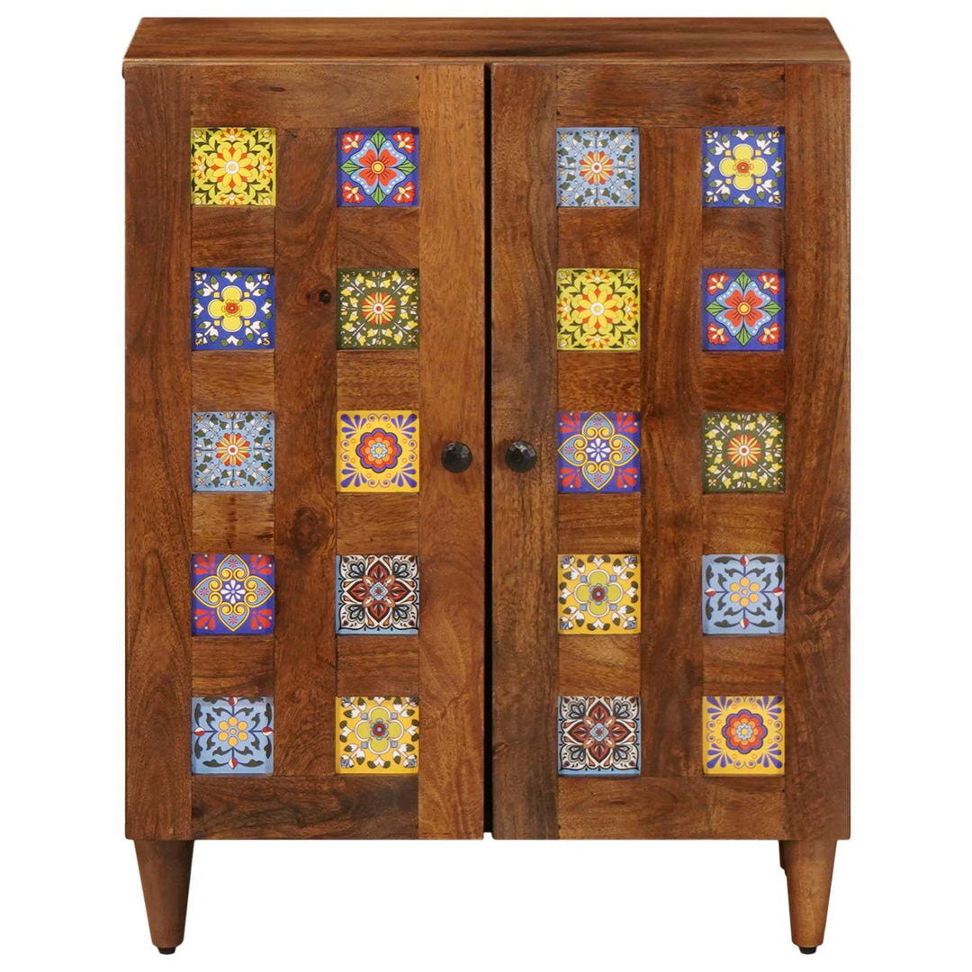 Sideboard Valnød 60 x 33 x 75 cm Massivt mangotræ