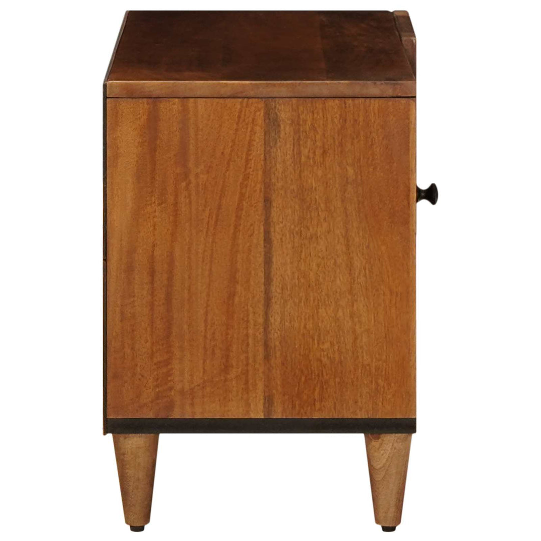 TV-skab med opbevaring Valnød 80 x 33 x 46 cm Massivt mangotræ