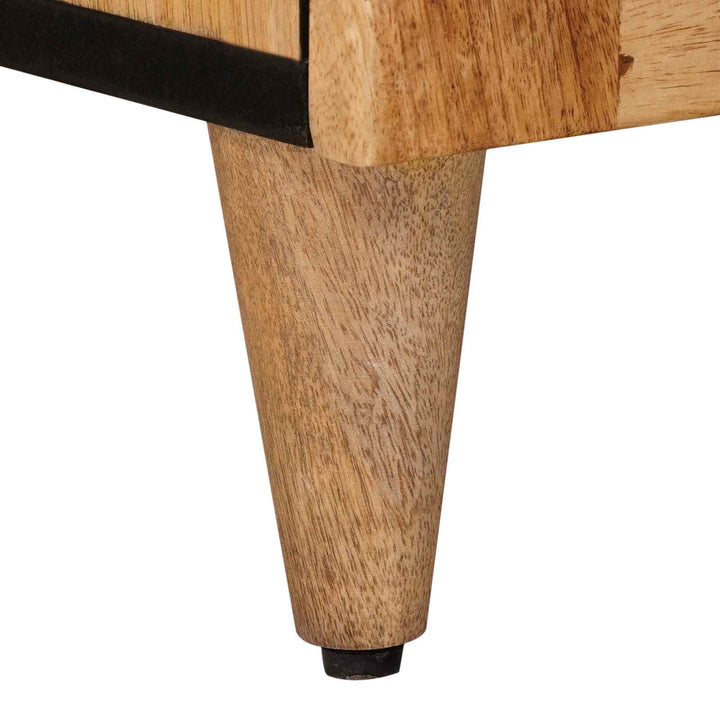 Sideboard Naturfarvet 60 x 33 x 75 cm Massivt mangotræ