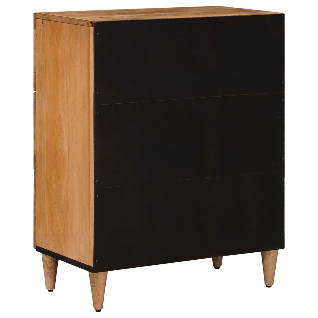 Sideboard Naturfarvet 60 x 33 x 75 cm Massivt mangotræ