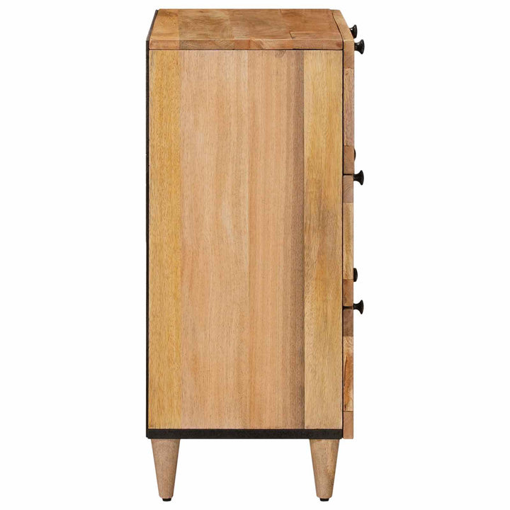 Sideboard Naturfarvet 60 x 33 x 75 cm Massivt mangotræ