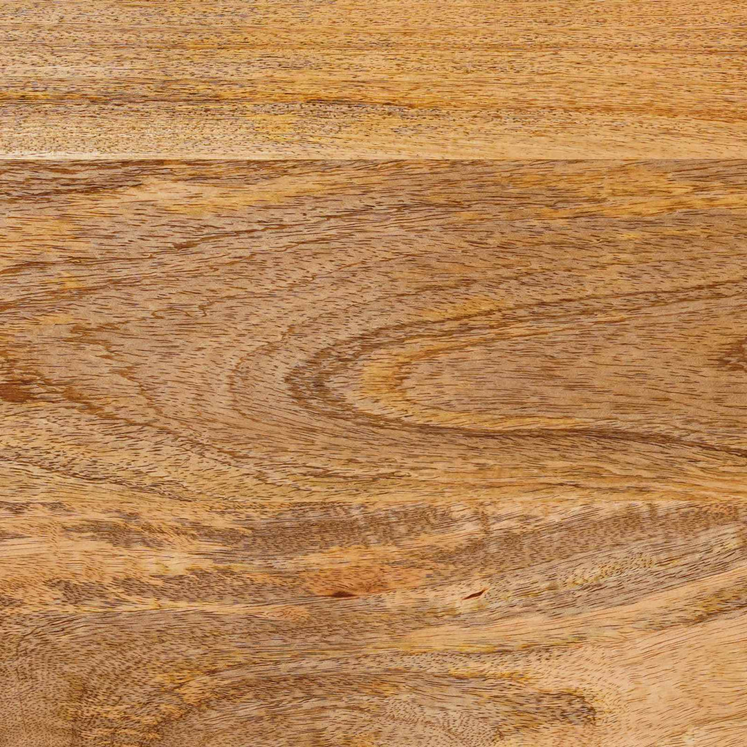 Sideboard med dør Naturfarvet 60 x 33 x 75 cm Massivt mangotræ