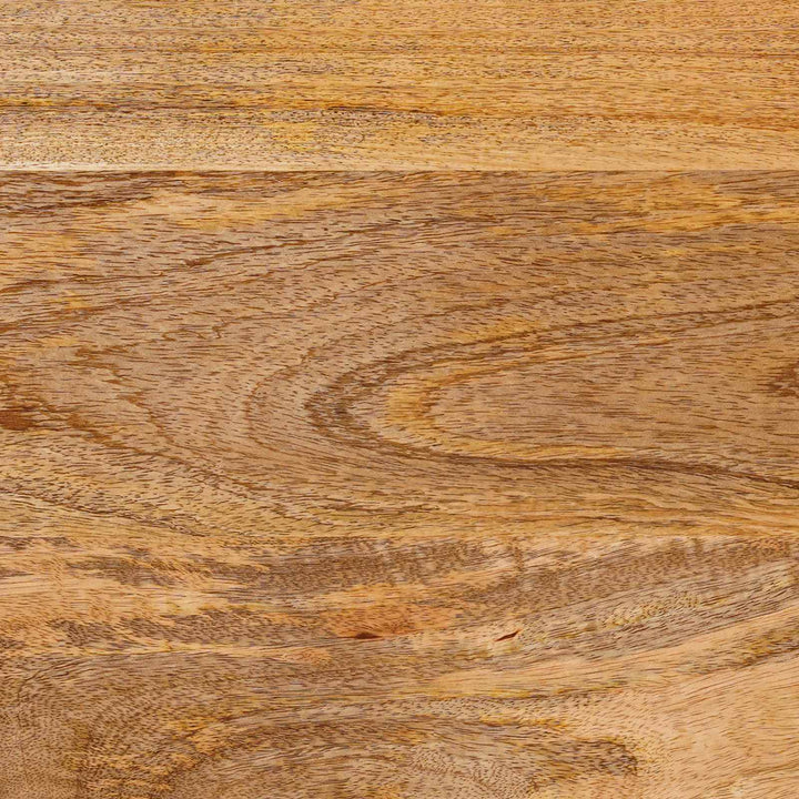 Sideboard med dør Naturfarvet 60 x 33 x 75 cm Massivt mangotræ