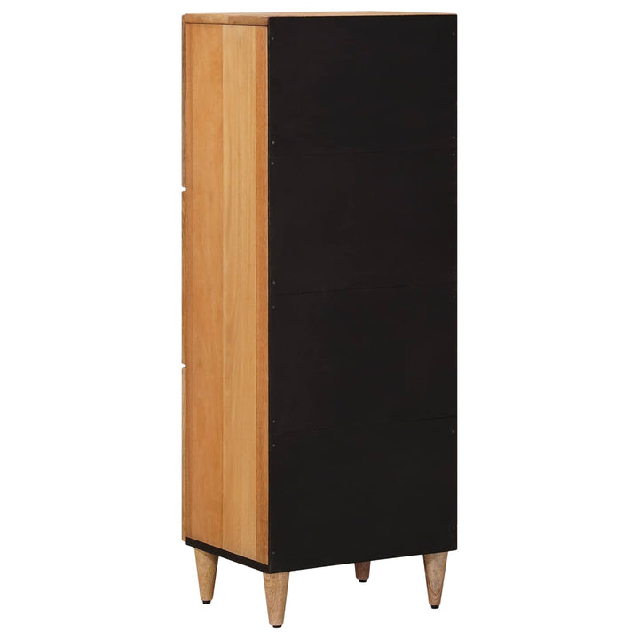 Highboard Naturfarvet 40 x 33 x 110 cm Massivt mangotræ