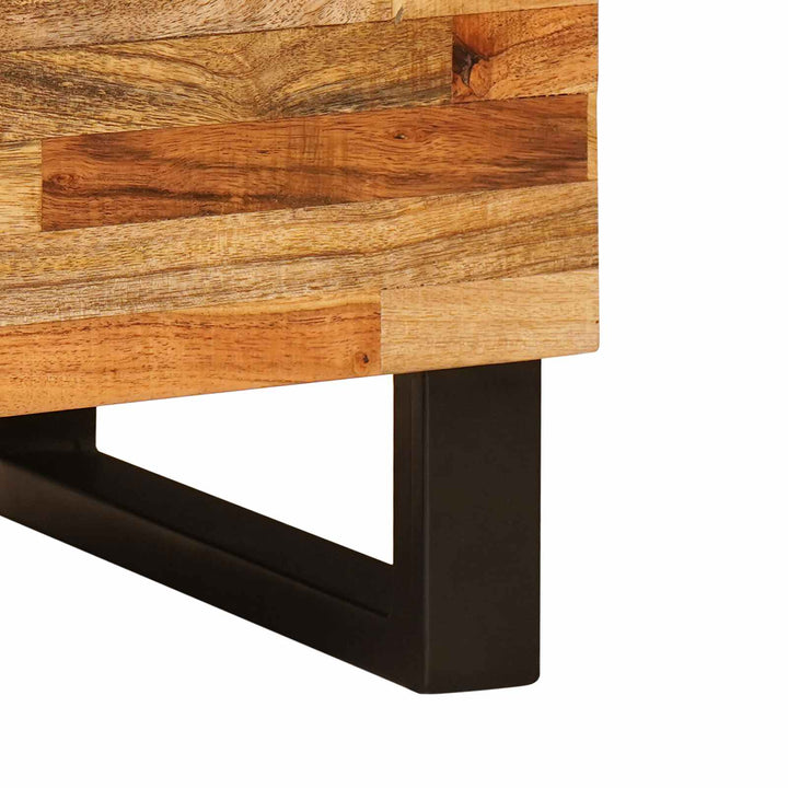 TV-skab med opbevaring Brun 105 x 33 x 46 cm Massivt mangotræ