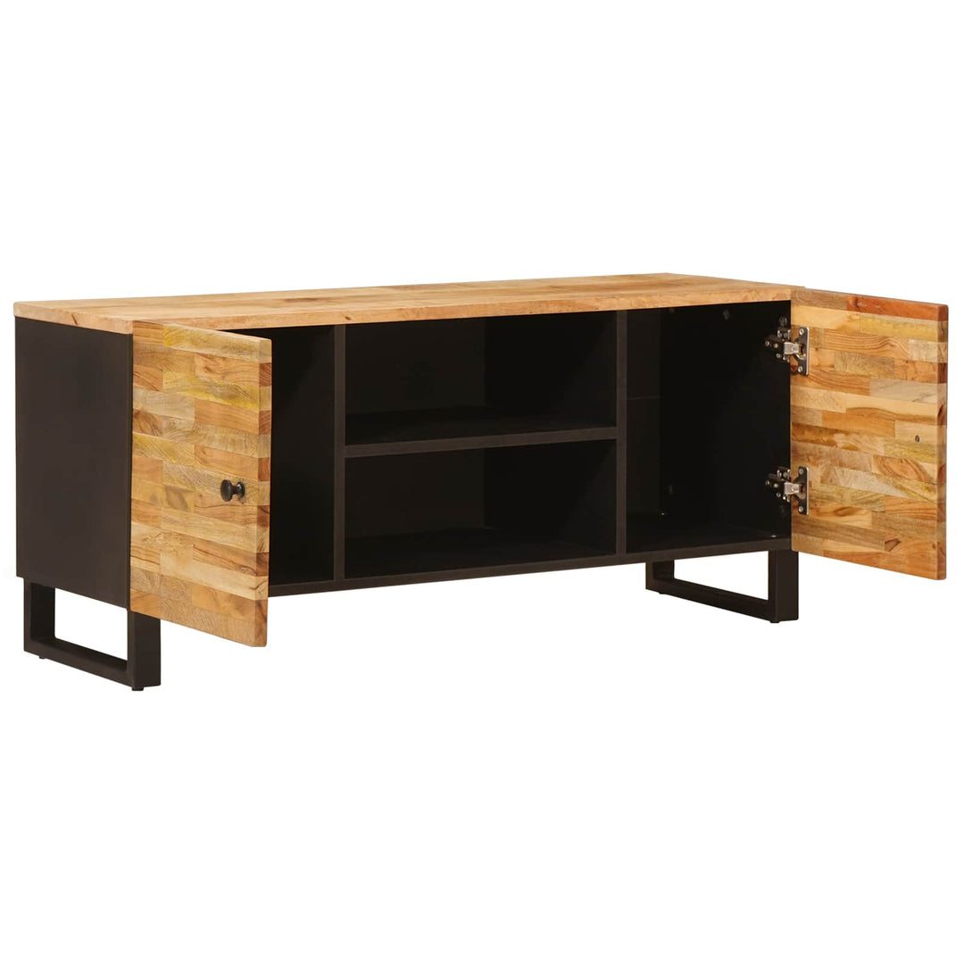 TV-skab med opbevaring Brun 105 x 33 x 46 cm Massivt mangotræ