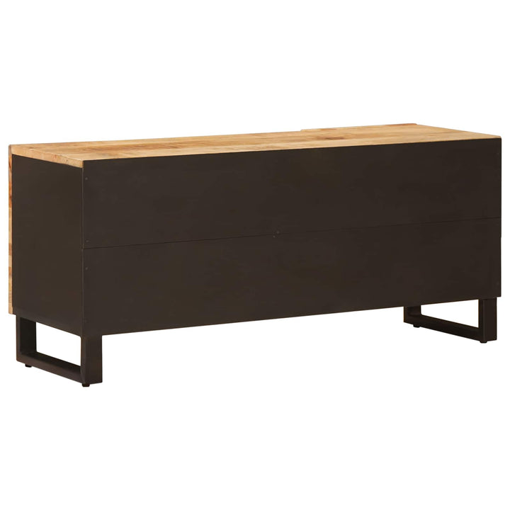 TV-skab med opbevaring Brun 105 x 33 x 46 cm Massivt mangotræ