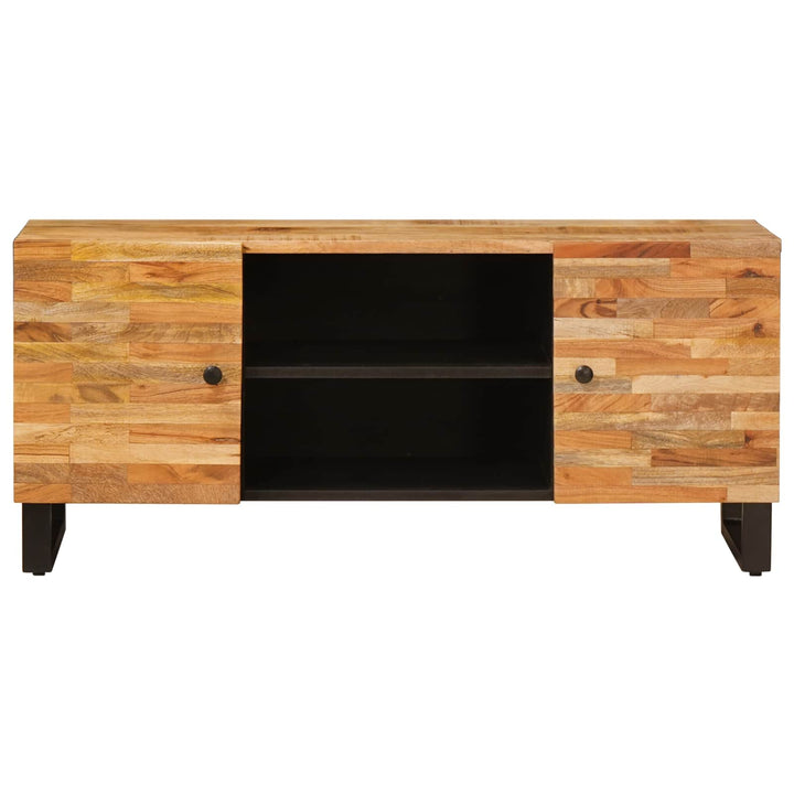 TV-skab med opbevaring Brun 105 x 33 x 46 cm Massivt mangotræ