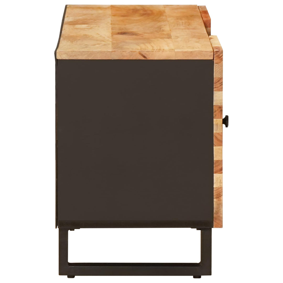 TV-skab med opbevaring Brun 105 x 33 x 46 cm Massivt mangotræ