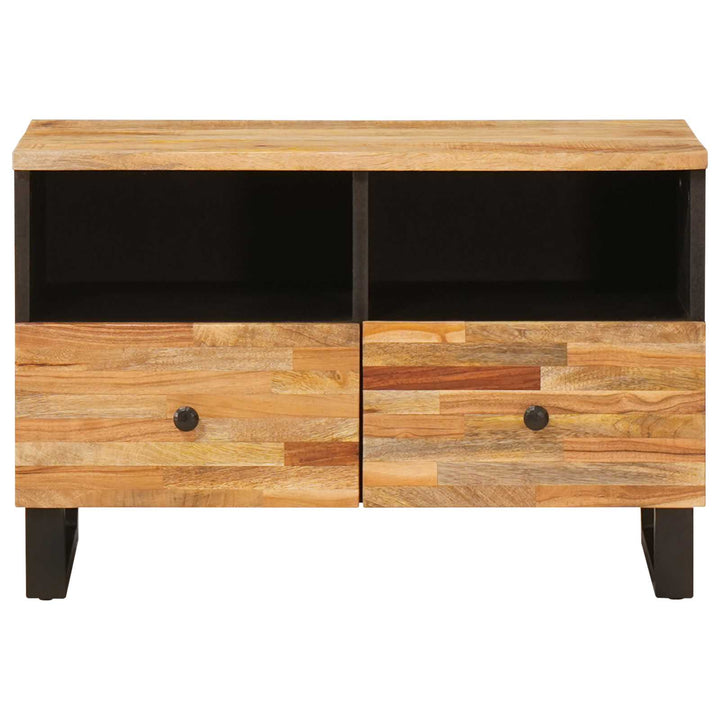 TV-skab med opbevaring Brun 70 x 33 x 46 cm Massivt mangotræ
