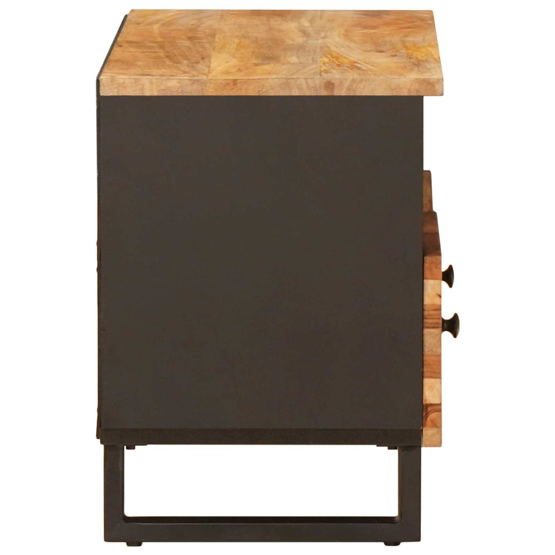 TV-skab med opbevaring Brun 70 x 33 x 46 cm Massivt mangotræ