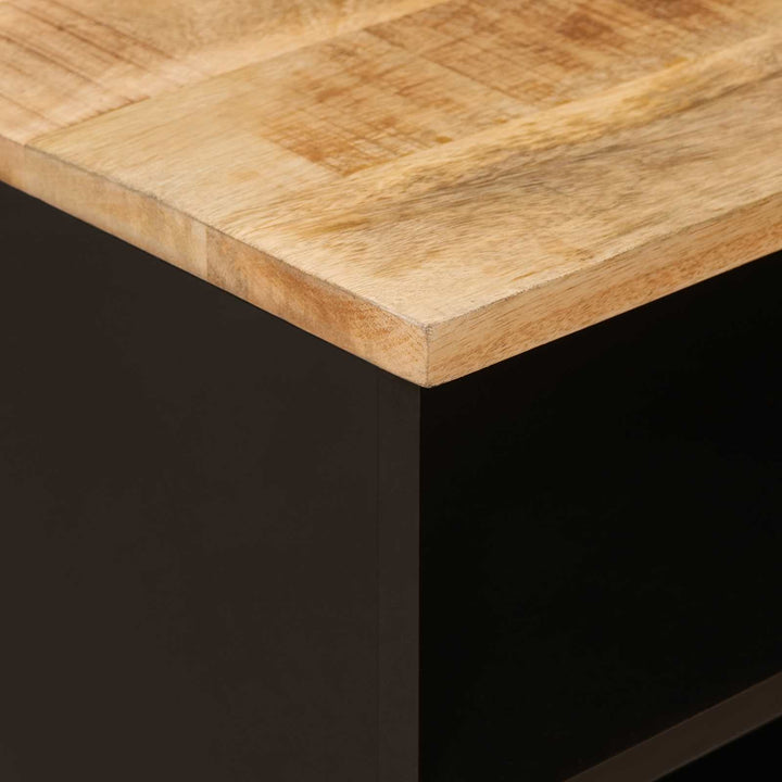 TV-skab Brun 80 x 33 x 46 cm Massivt mangotræ