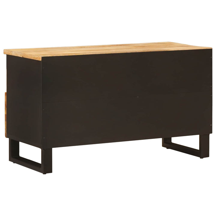 TV-skab Brun 80 x 33 x 46 cm Massivt mangotræ