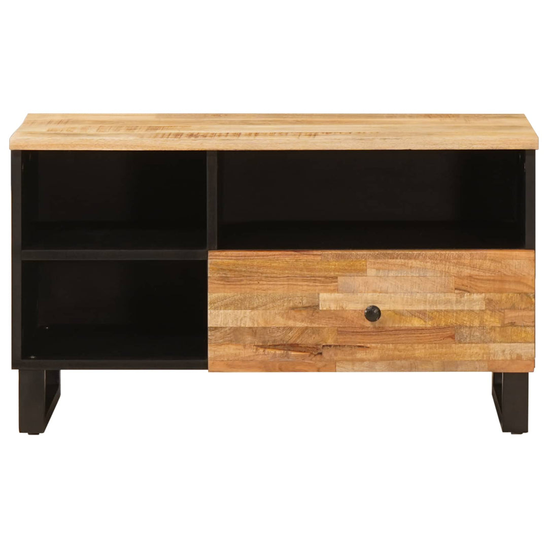 TV-skab Brun 80 x 33 x 46 cm Massivt mangotræ