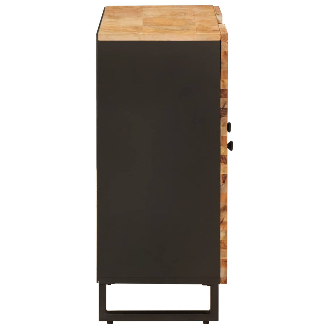Sideskab med skuffe Brun 90 x 33 x 75 cm Massivt mangotræ