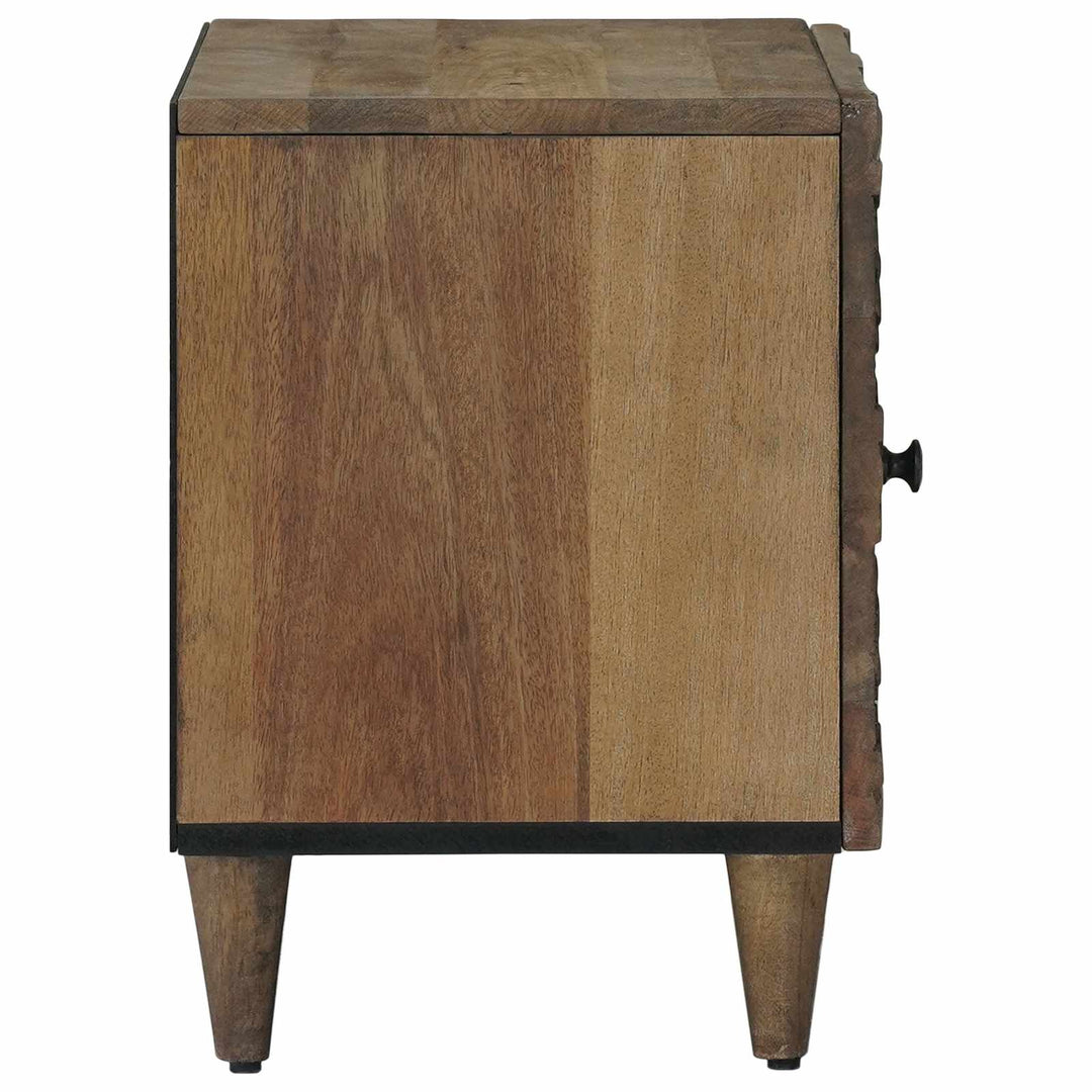 Natskab Brun 40 x 33,5 x 46 cm Massivt mangotræ