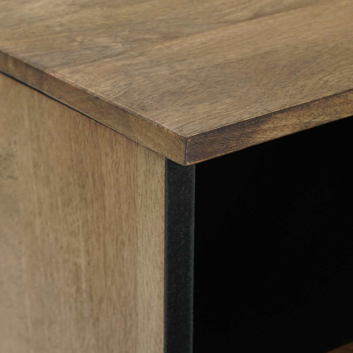 TV-skab Brun 70 x 33,5 x 46 cm Massivt mangotræ