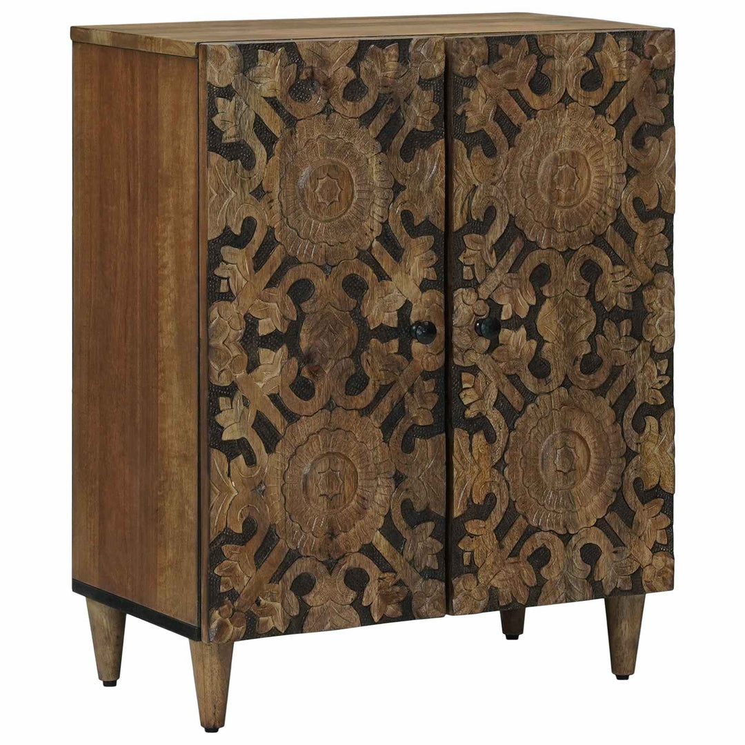 Opbevarings Sideboard Brun 60 x 33,5 x 75 cm Massivt mangotræ